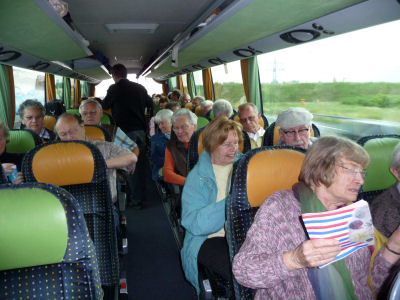 Champagnerfrühstück im Bus